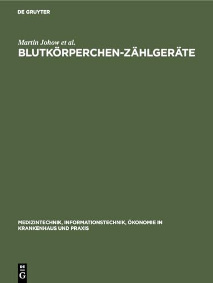Blutkörperchen–Zählgeräte