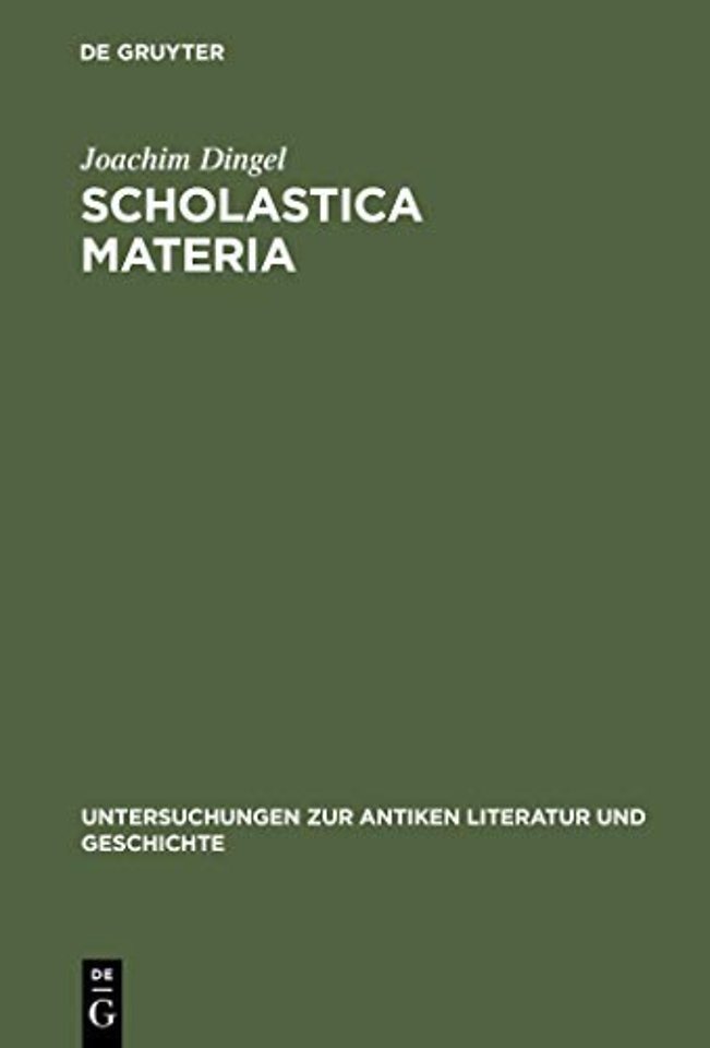 Scholastica materia – Untersuchungen zu den Declamationes minores und der Institutio oratoria Quintilians