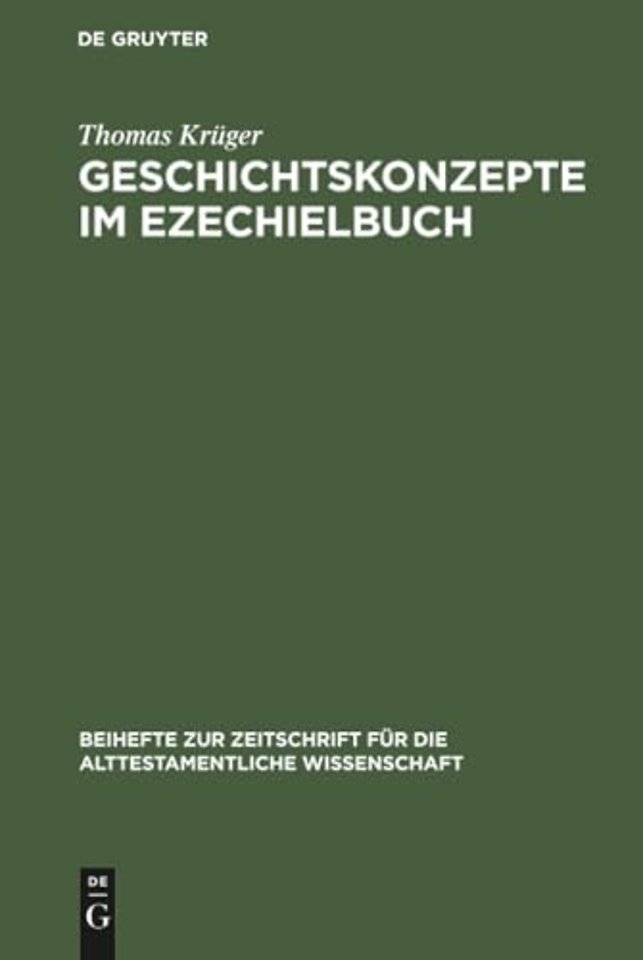 Geschichtskonzepte im Ezechielbuch