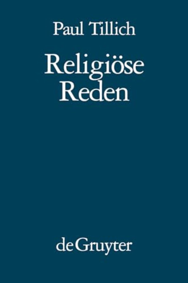 Religiöse Reden – Nachdruck von: In der Tiefe ist Wahrheit – Das Neue Sein – Das Ewige im Jetzt