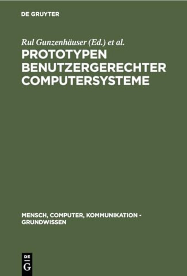 Prototypen benutzergerechter Computersysteme