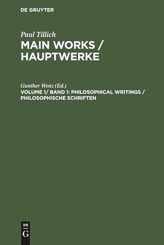 Philosophical Writings / Philosophische Schriften