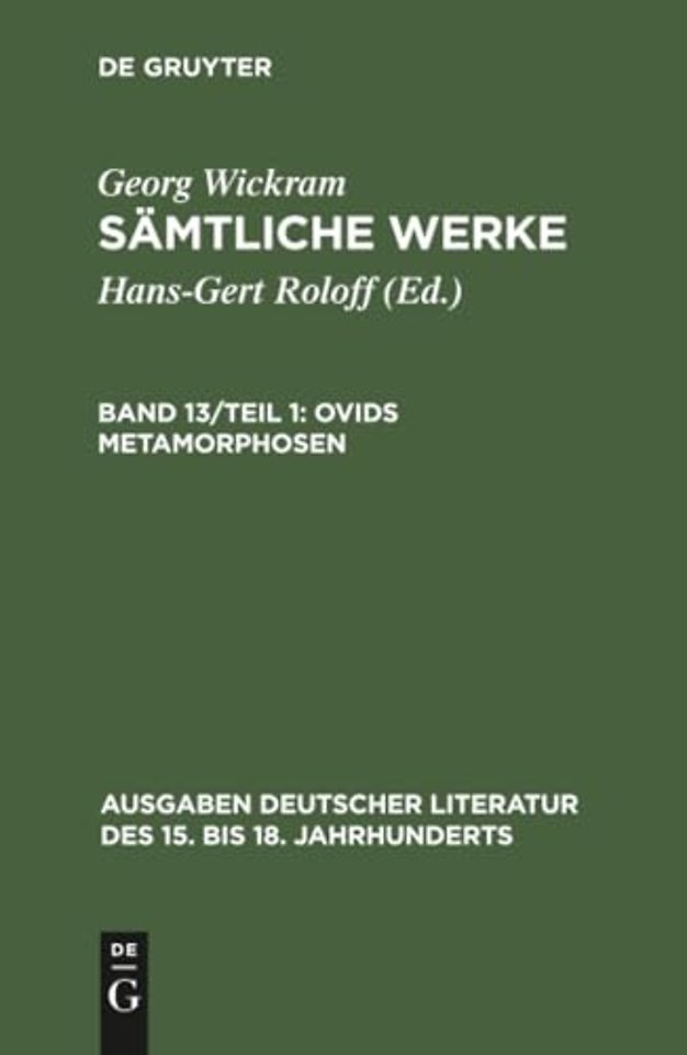 Ovids Metamorphosen