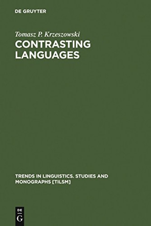 Contrasting Languages – The Scope of Contrastive Linguistics