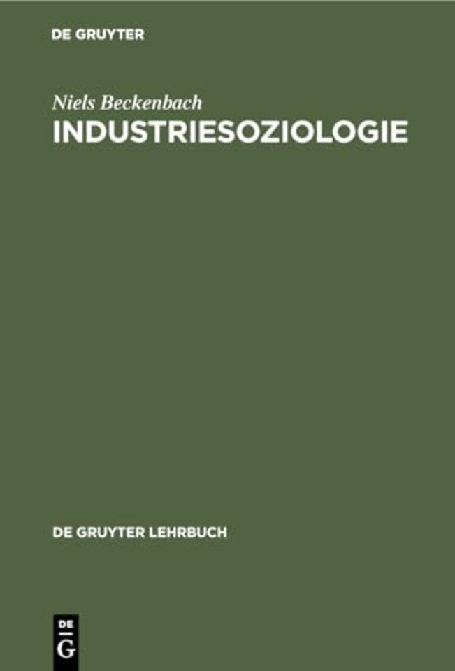 Industriesoziologie