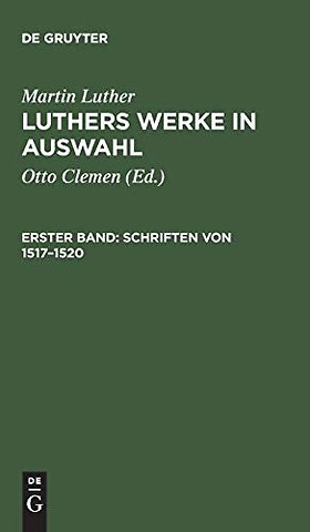 Schriften von 1517–1520