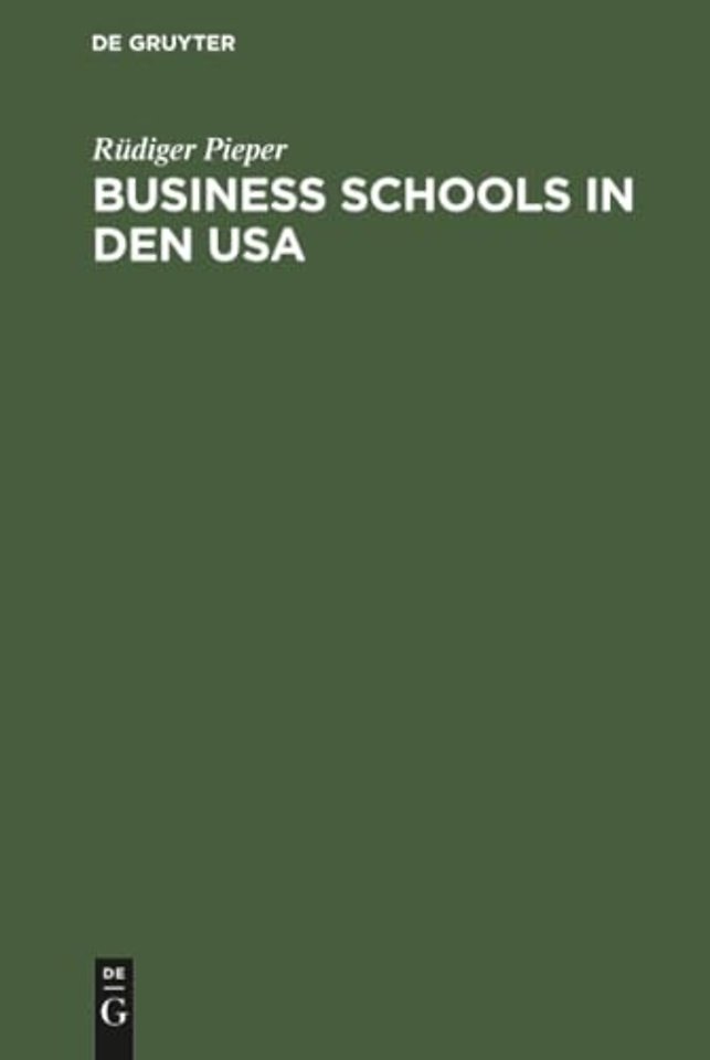 Business schools in den USA – Mythen und Fakten