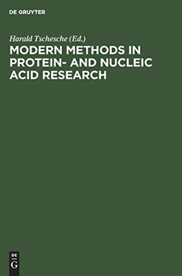 Modern Methods in Protein– and Nucleic Acid Rese – Review Articles