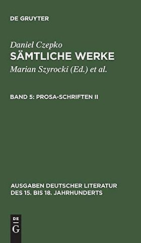 Prosa–Schriften II