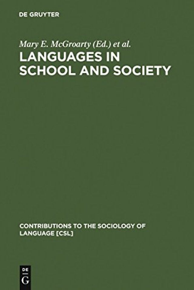 Languages in School and Society – Policy and Pedagogy