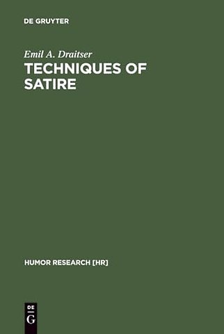 Techniques of Satire – The Case of Saltykov–Scedrin
