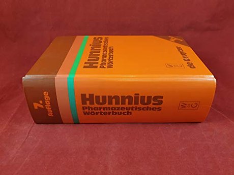 Hunnius pharmazeutisches Wörterbuch