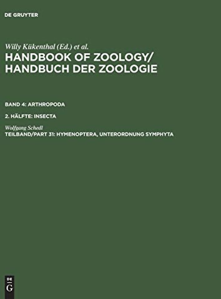 Hymenoptera, Unterordnung Symphyta – Pflanzenwespen