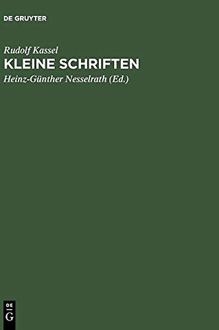 Kleine Schriften