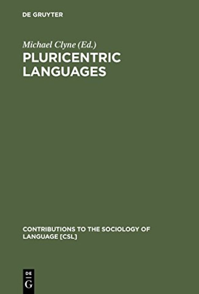 Pluricentric Languages – Differing Norms in Different Nations