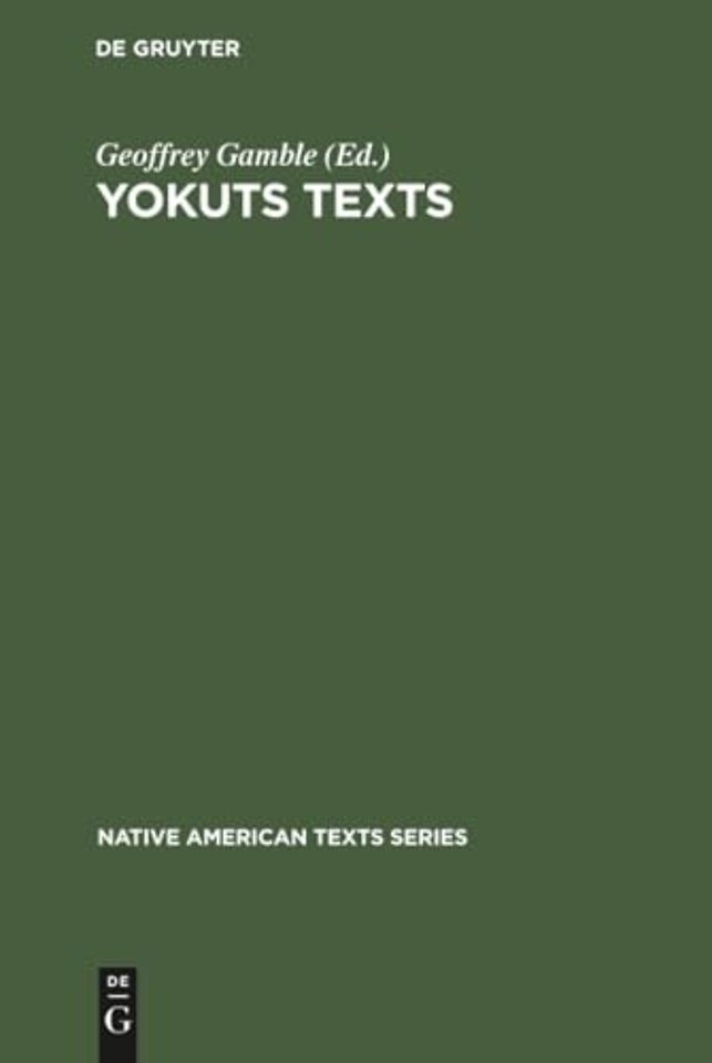 Yokuts Texts