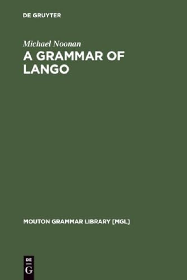 A Grammar of Lango
