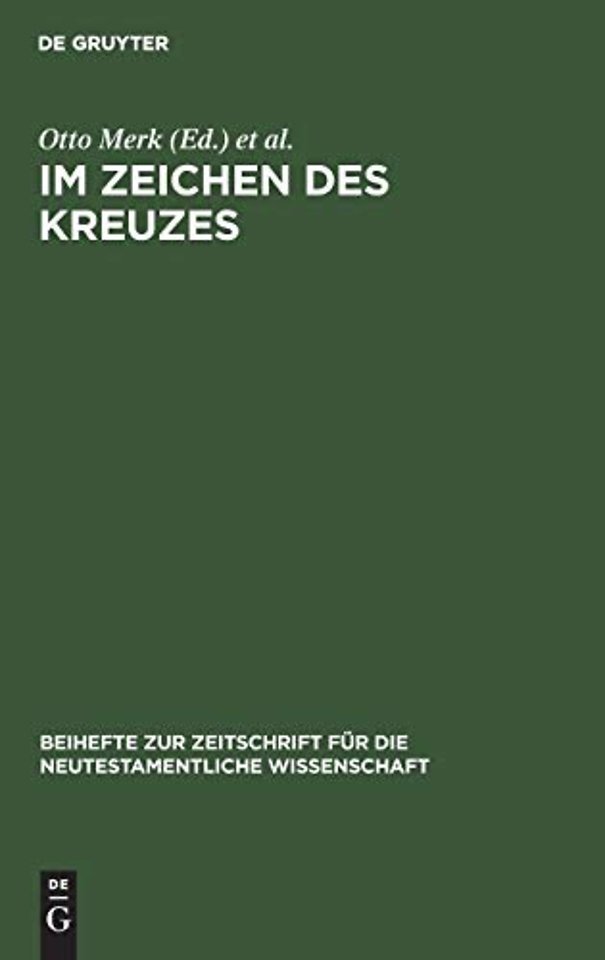 Im Zeichen des Kreuzes – Aufsätze von Erich Dinkler