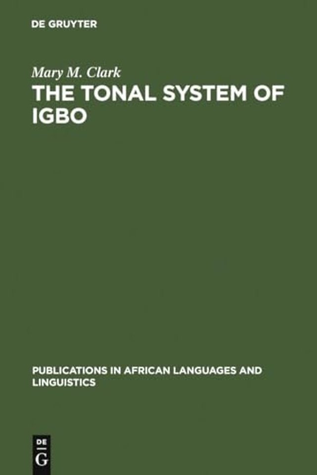 The Tonal System of Igbo