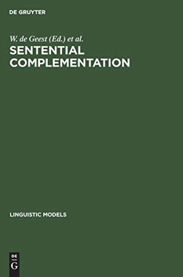 Sentential Complementation
