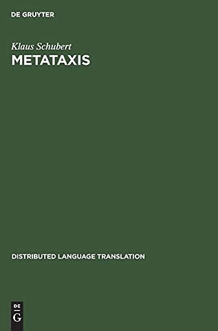 Metataxis – Contrastive Dependency Syntax for Machine Translation