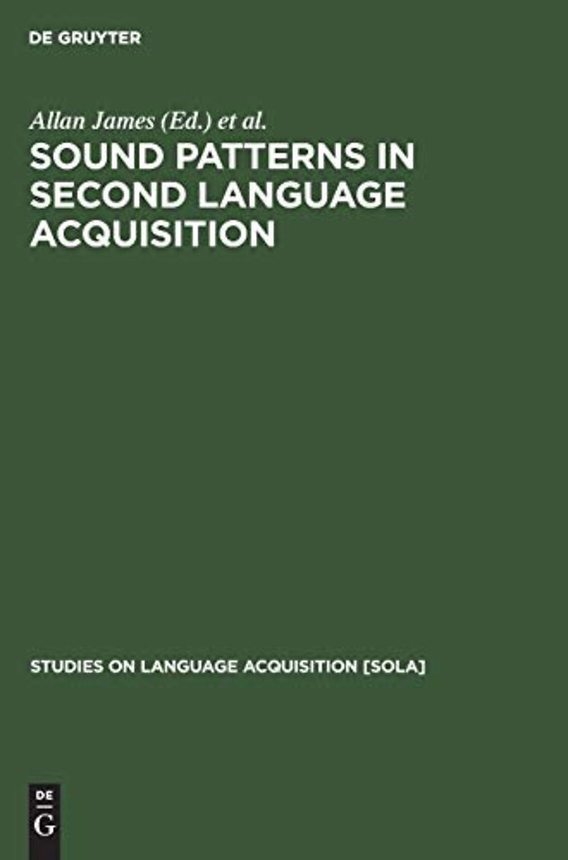 Sound Patterns in Second Language Acquisition