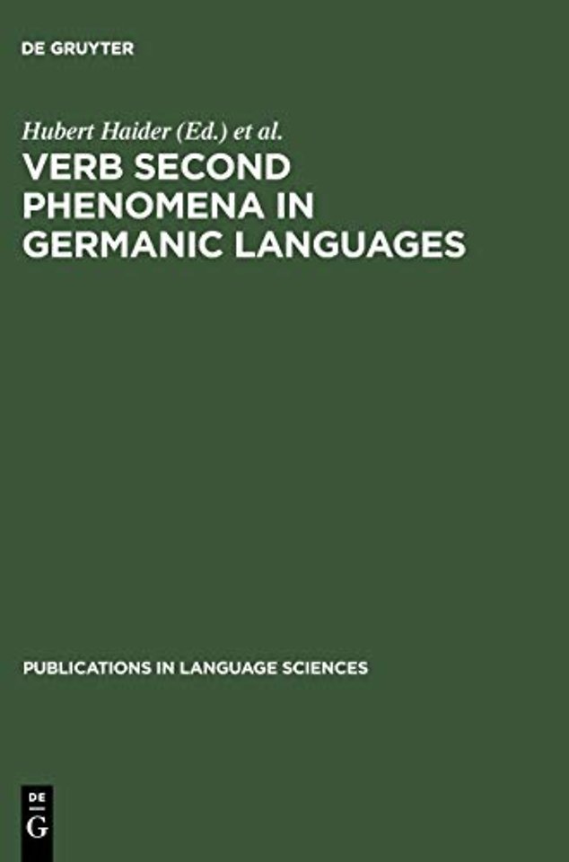 Verb Second Phenomena in Germanic Languages