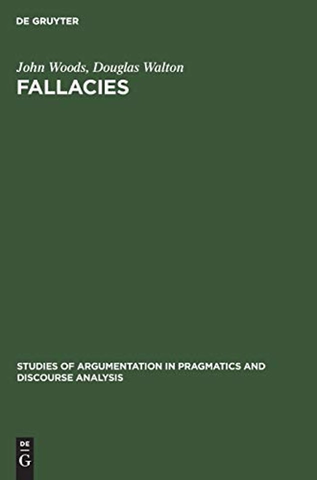 Fallacies – Selected Papers 1972–1982