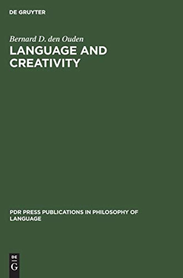 Language and Creativity – An Interdisciplinary Essay in Chomskyan Humanism