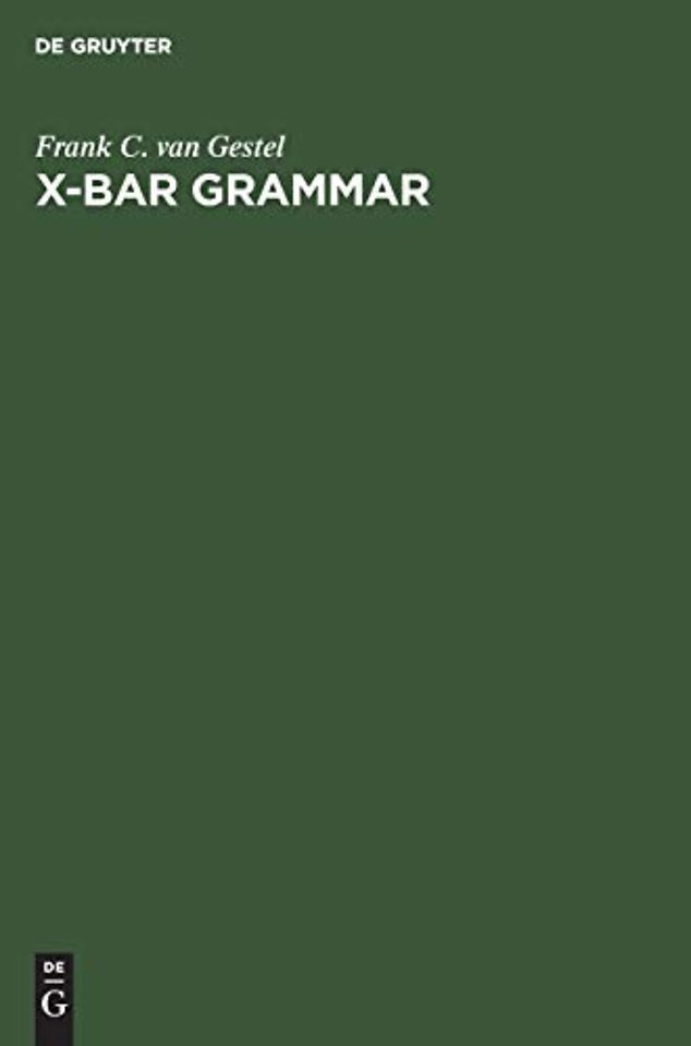 X–bar grammar – Attribution and predication in Dutch