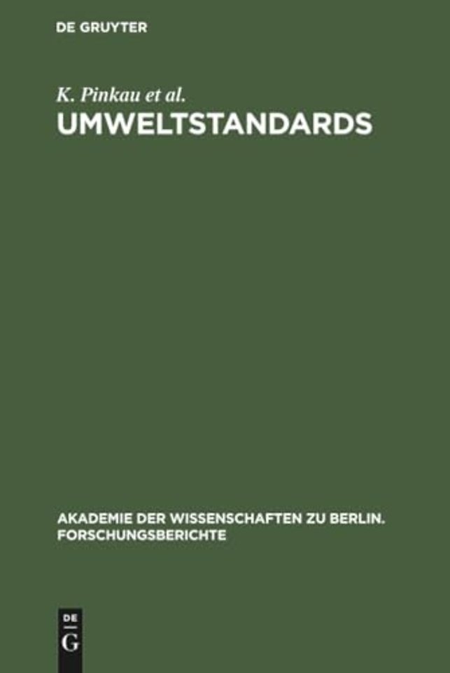 Umweltstandards – Grundlagen, Tatsachen und Bewertungen am Beispiel des Strahlenrisikos