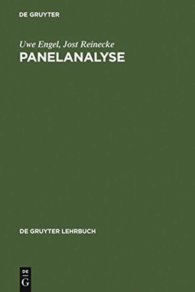 Panelanalyse – Grundlagen, Techniken, Beispiele