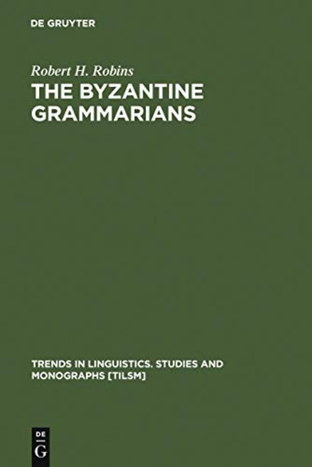 The Byzantine Grammarians