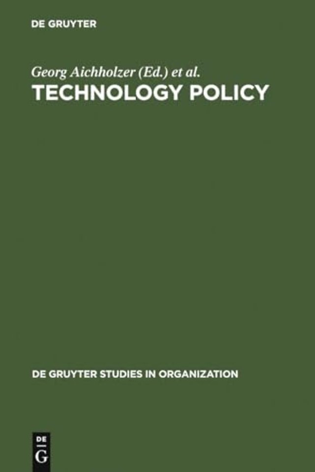 Technology Policy – Towards an Integration of Social and Ecological Concerns