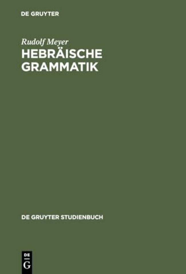 Hebraische Grammatik