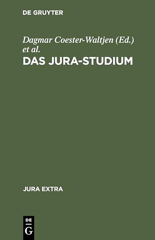 Das Jura–Studium