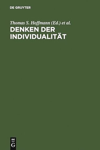 Denken der Individualität – Festschrift für Josef Simon zum 65.Geburstag im August 1995