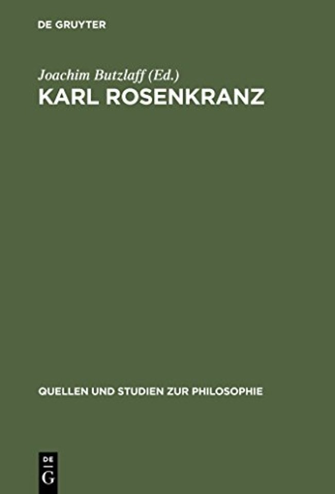 Karl Rosenkranz – Briefe 1827 bis 1850