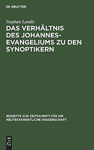 Das Verhältnis des Johannesevangeliums zu den Sy – Am Beispiel von Mt 8,5–13; LK 7,1–10; Joh 4,46–54