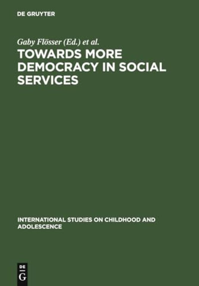 Towards More Democracy in Social Services – Models of Culture and Welfare
