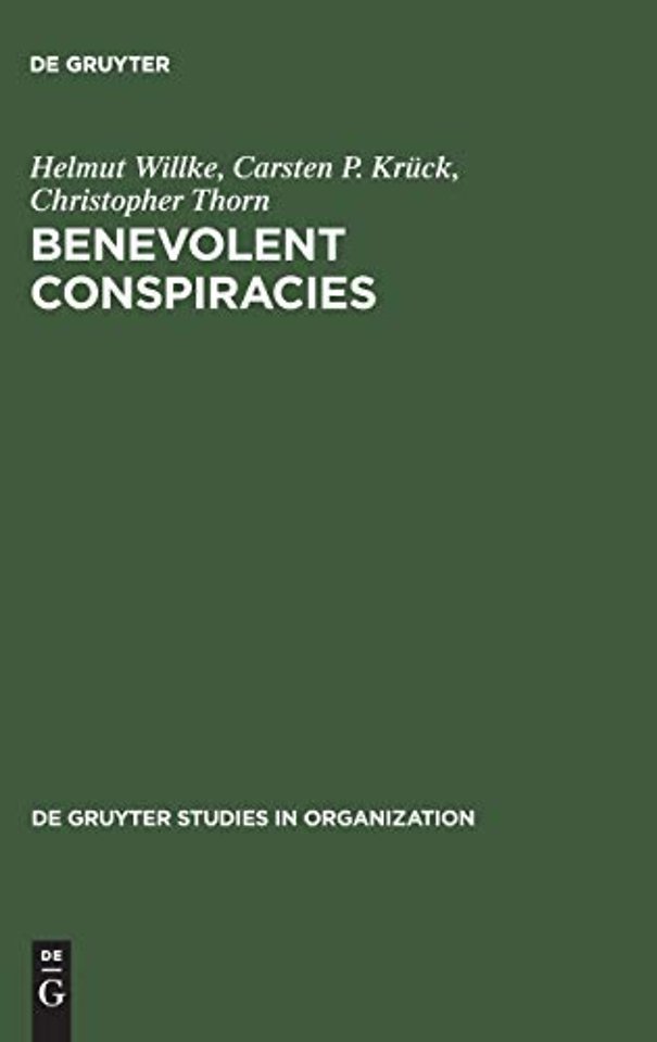 Benevolent Conspiracies – The Role of Enabling Technologies in the Welfare of Nations. The Cases of SDI, Sematech, and Eureka