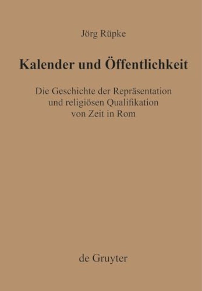 Kalender und Offentlichkeit