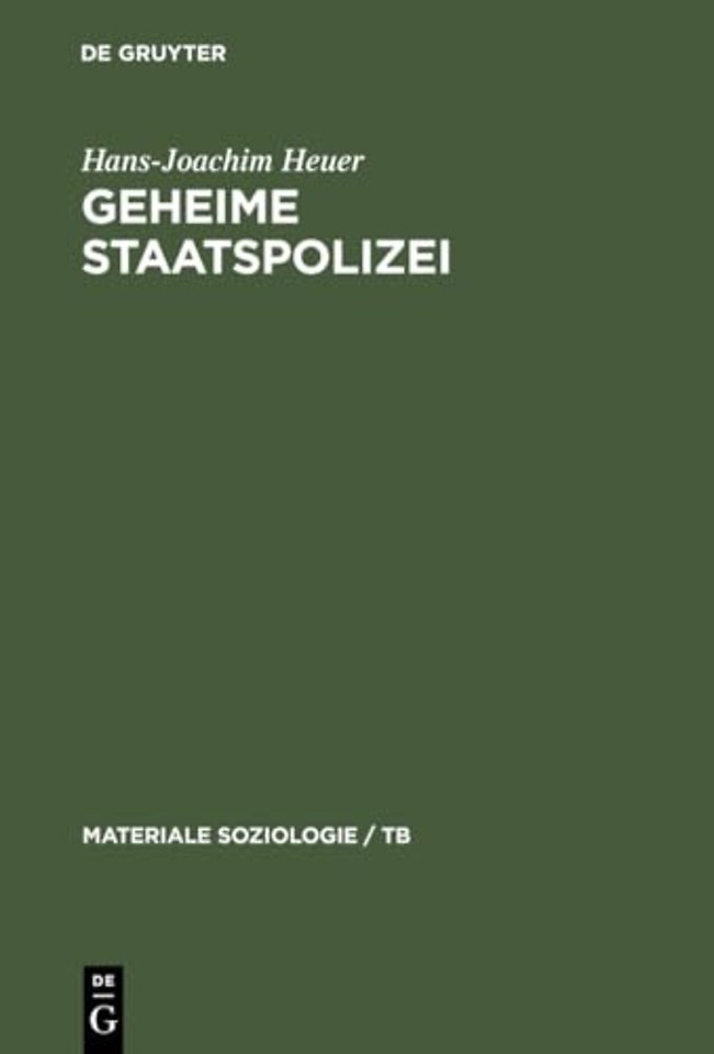 Geheime Staatspolizei – Über das Töten und die Tendenzen der Entzivilisierung