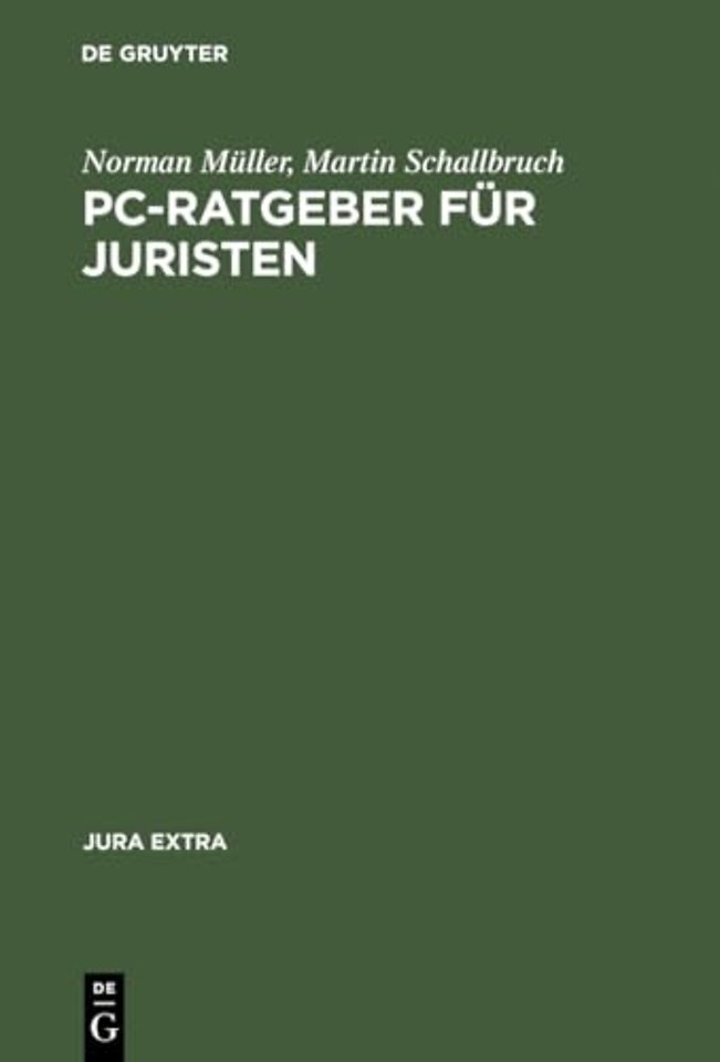 PC-Ratgeber fur Juristen