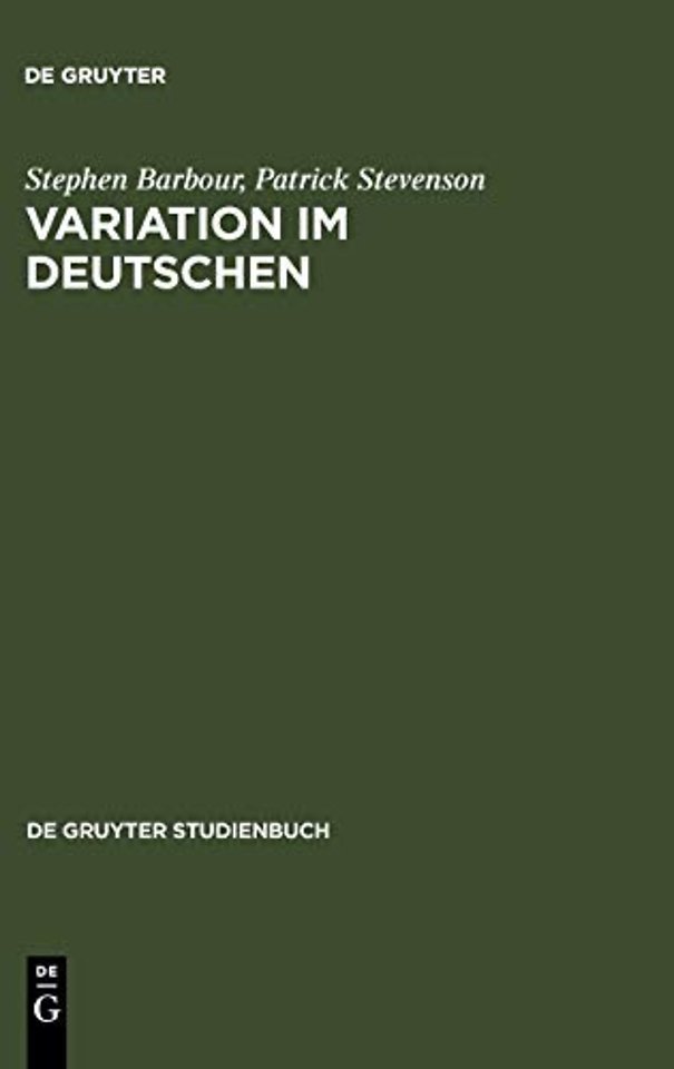 Variation im Deutschen – Soziolinguistische Perspektiven