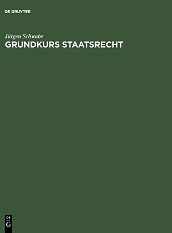 Grundkurs Staatsrecht