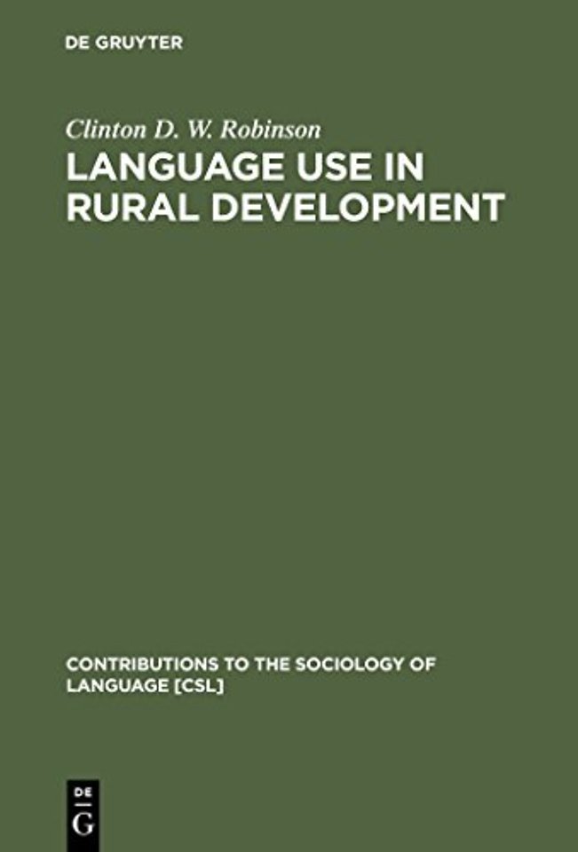 Language Use in Rural Development – An African Perspective