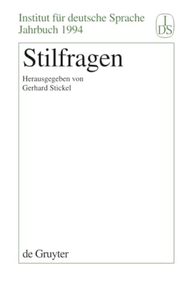 Stilfragen