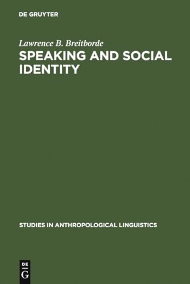 Speaking and Social Identity – English in the Lives of Urban Africans