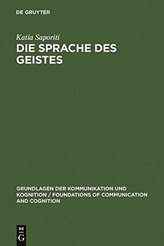 Die Sprache des Geistes – Vergleich einer repräsentationalistischen und syntaktischen Theorie des Geistes
